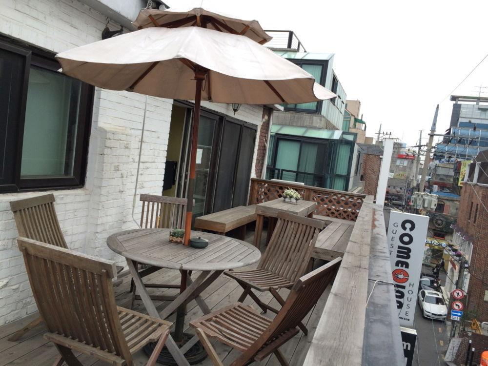 Comeinn Guesthouse Hongdae - Female Only Szöul Kültér fotó